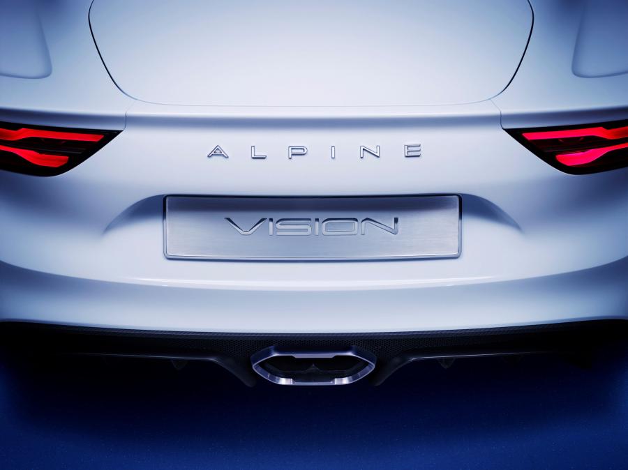 Логотип Alpine Vision Concept 2016 года  (фото 15 из 47)